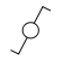 Schaltzeichen, Schaltsymbol:  Wechselschalter